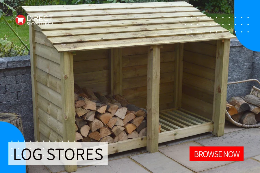 UK Made Log Stores - Choice of Styles, Sizes and Finishes - Great Value