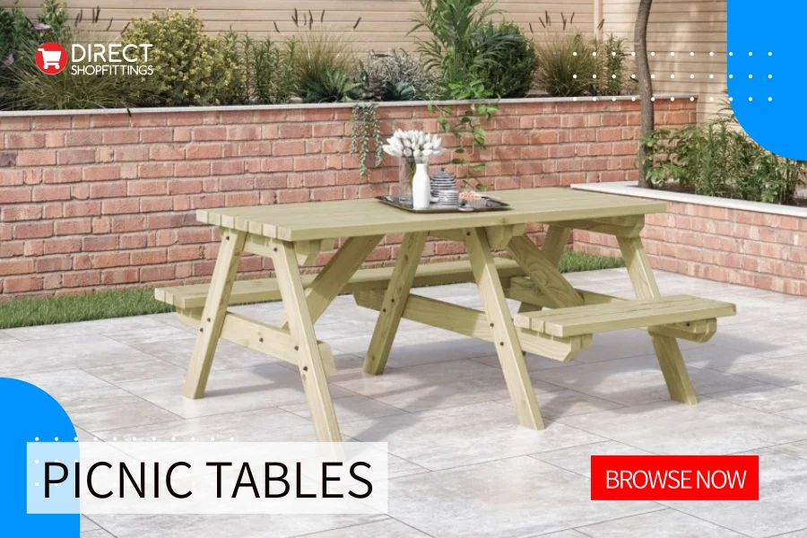 UK Made Picnic Benches - Ideal for home and commercial use.