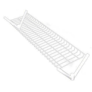 RE1-4-BK-TS - 4ft Top Shelf for Clothes Rail - White
