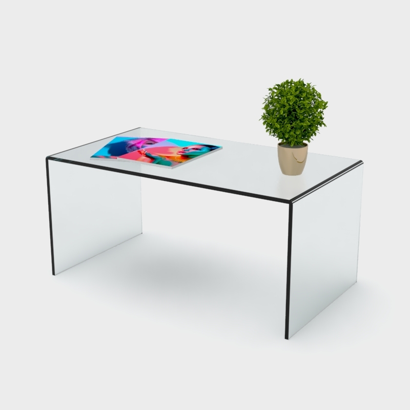 Clear Acrylic Coffee Table 3 Clear Acrylic Coffee Table - Image 3
