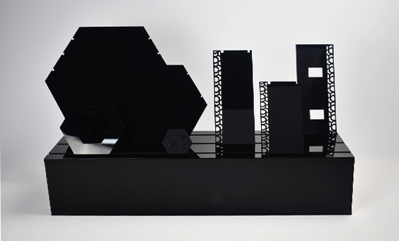 Necklace Display Stand. Short. Black 3 Necklace Display Stand. Short. Black - Image 3