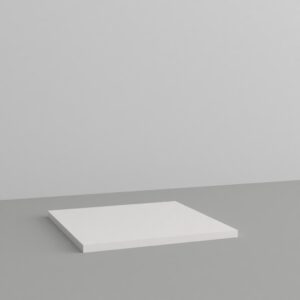 Square Display Block - White