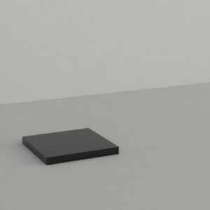 Small Square Display Block - Black
