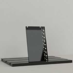 Necklace Display Stand. Short. Black