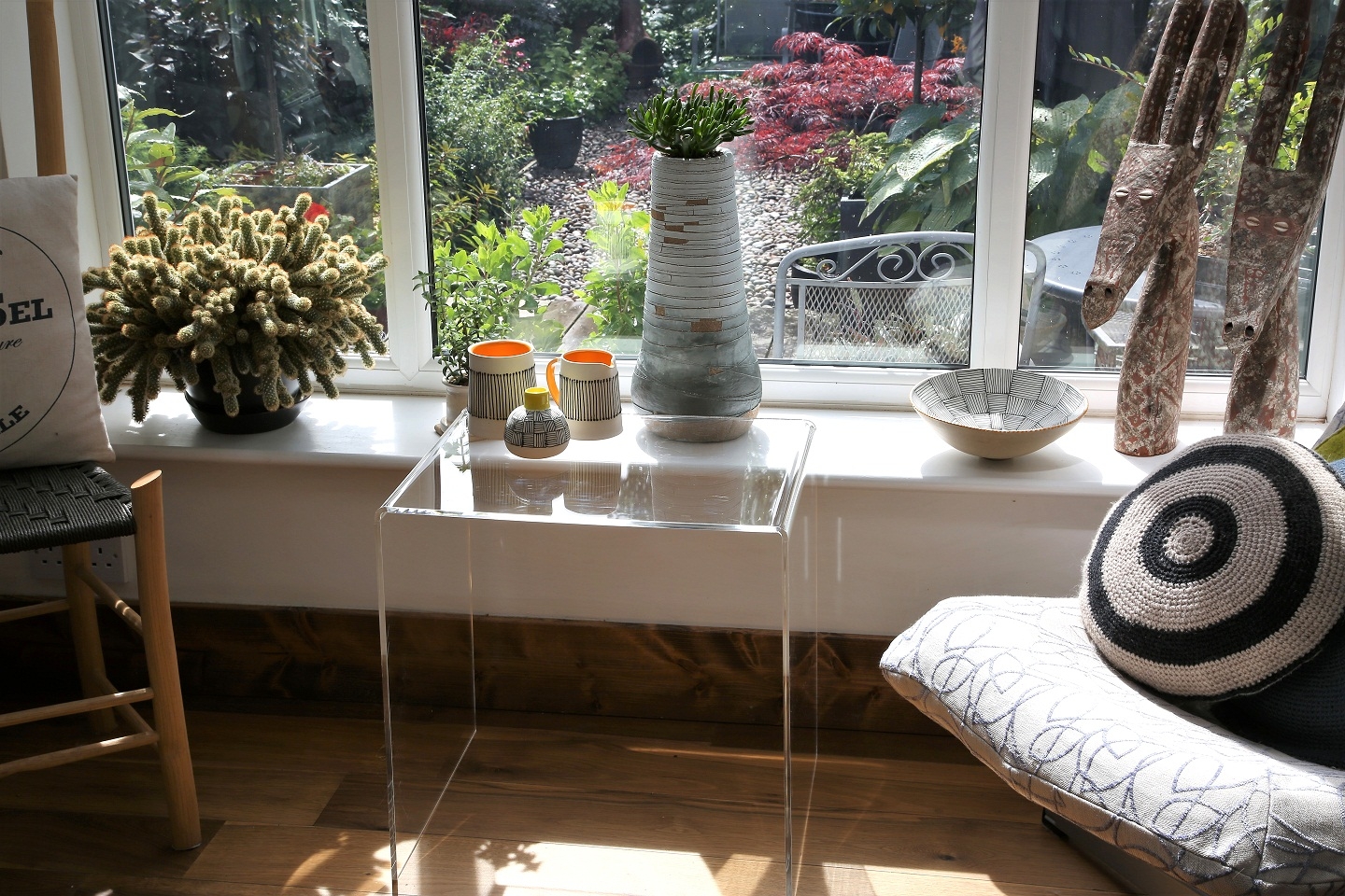 Premium Clear Acrylic Side Table /End Table 3 Premium Clear Acrylic Side Table /End Table - Image 3