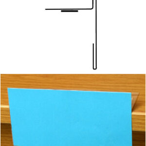 PVC Shelf Talker 102mm (W) x 51mm (H)