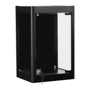 R2511B - Mini Wall Mounted Showcase - Black