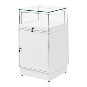 R2711W - Counter Display Case - Rear Angle