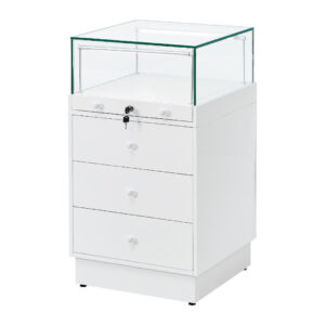 R2712W - Counter Display Case - Rear Angle