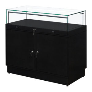 R2713B - Counter Display Case - Rear Angle