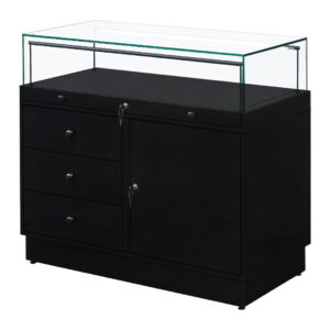 R2715B - Counter Display Case - Rear Angle