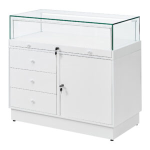 R2715W - Counter Display Case - Rear Angle