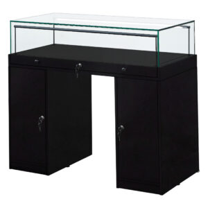R2721B - Counter Display Case - Rear Angle
