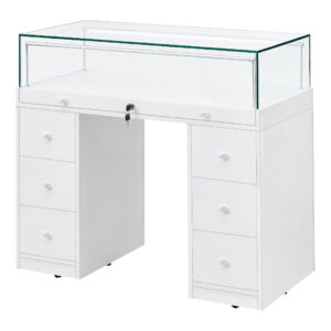 R2722W - Counter Display Case - Rear Angle