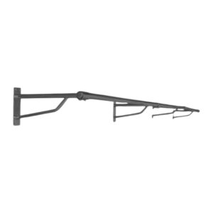 R61-30-BK - 3000mm Wall Mount Hanging Rail Kit - Black