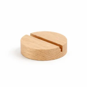 Gadsby SP571 Small Round Oak Ticket Holder