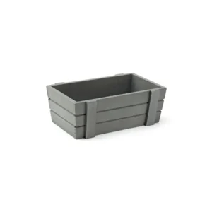 Gadsby ST100 Small Wooden Crate - Grey