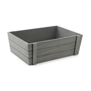 Gadsby ST102 Large Wooden Crate - Grey