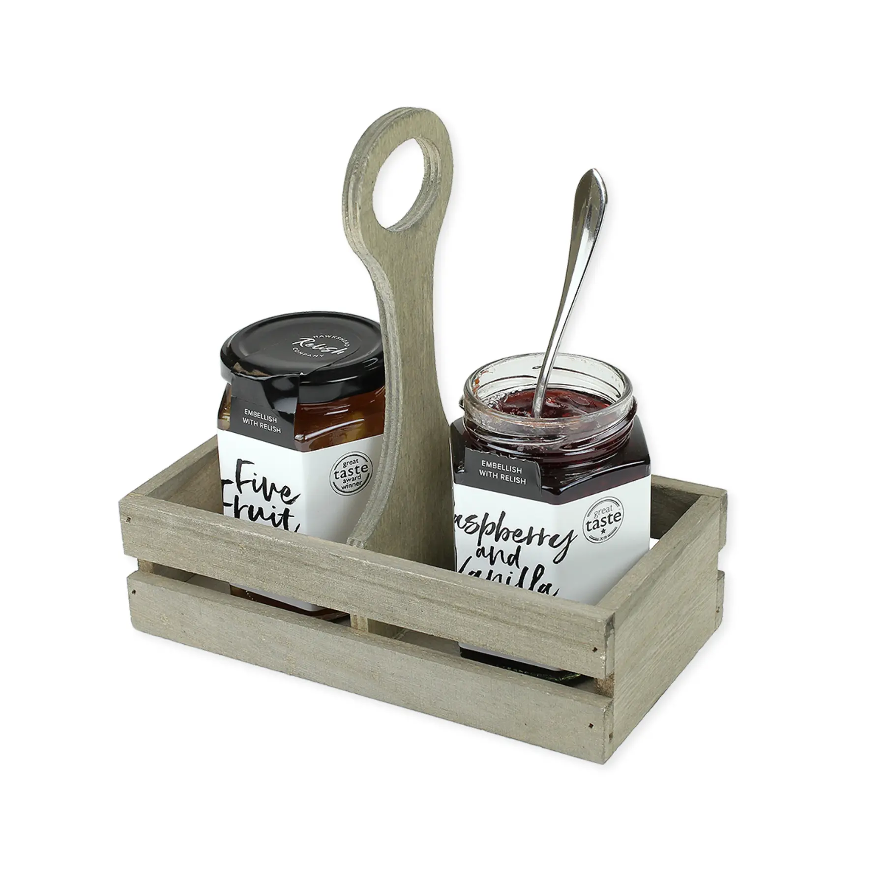 ST103 - Small Wooden Table Caddy 2 Gadsby ST103 Small Wooden Table Caddy - Stocked