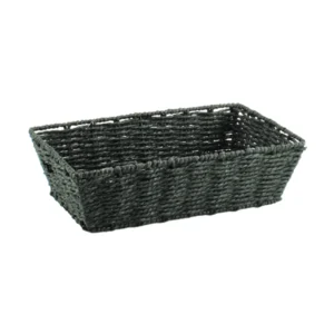 Gadsby TR251 Medium Black Paper Rope Tray