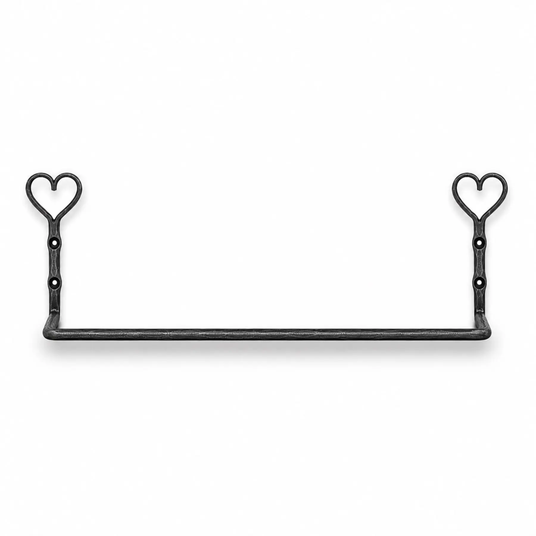 SP414 - Wrought Iron Heart Hanging Rail 1 SP414 - Wrought Iron Heart Hanging Rail