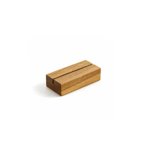 SP500 - Acacia Wood A7 Ticket Holder