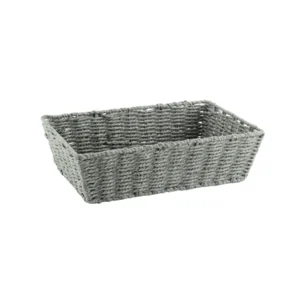 TR261 - Medium Grey Paper Rope Tray - Left