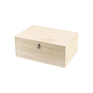 WH024 - 12inch Wooden Gift Box Hamper