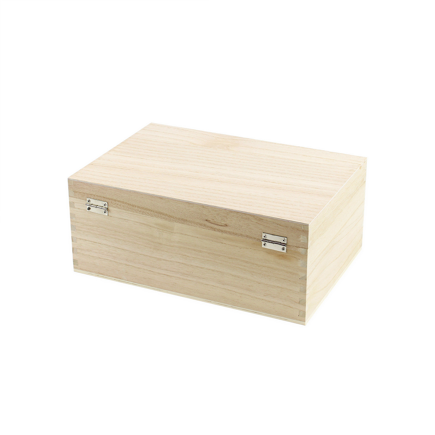 WH024 - 12 Inch Wooden Box Hamper 3 WH024 - 12inch Wooden Gift Box Hamper - Rear